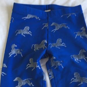 Crewcuts zebra leggings